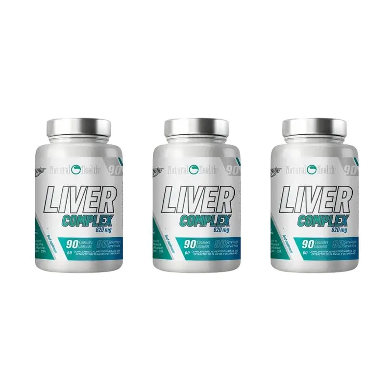 Natural Health Liver Complex - maksan suojaava valmiste, 3 x 90 kapselia 