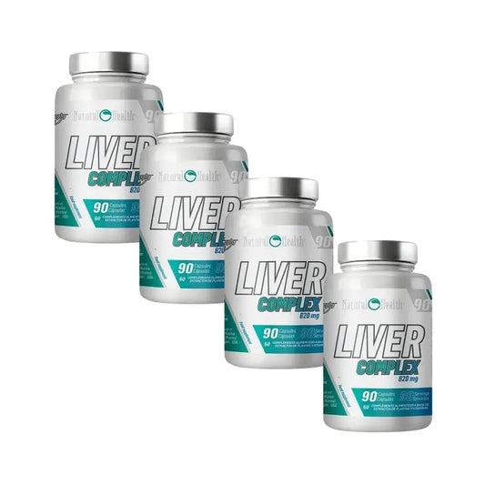 Natural Health Liver Complex - maksan suojaava valmiste, 4 x 90 kapselia 