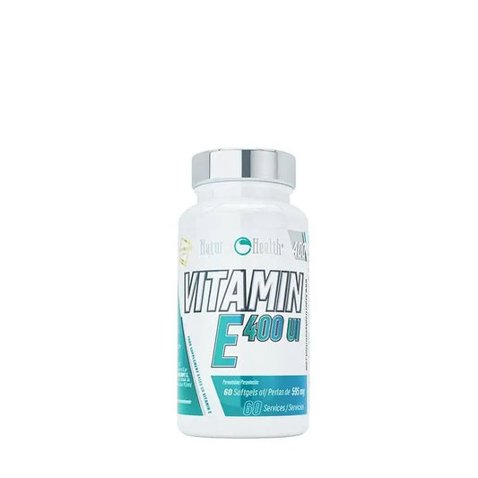 Natural Health Vitamin E 400Ui Vitamin E, 60 capsules