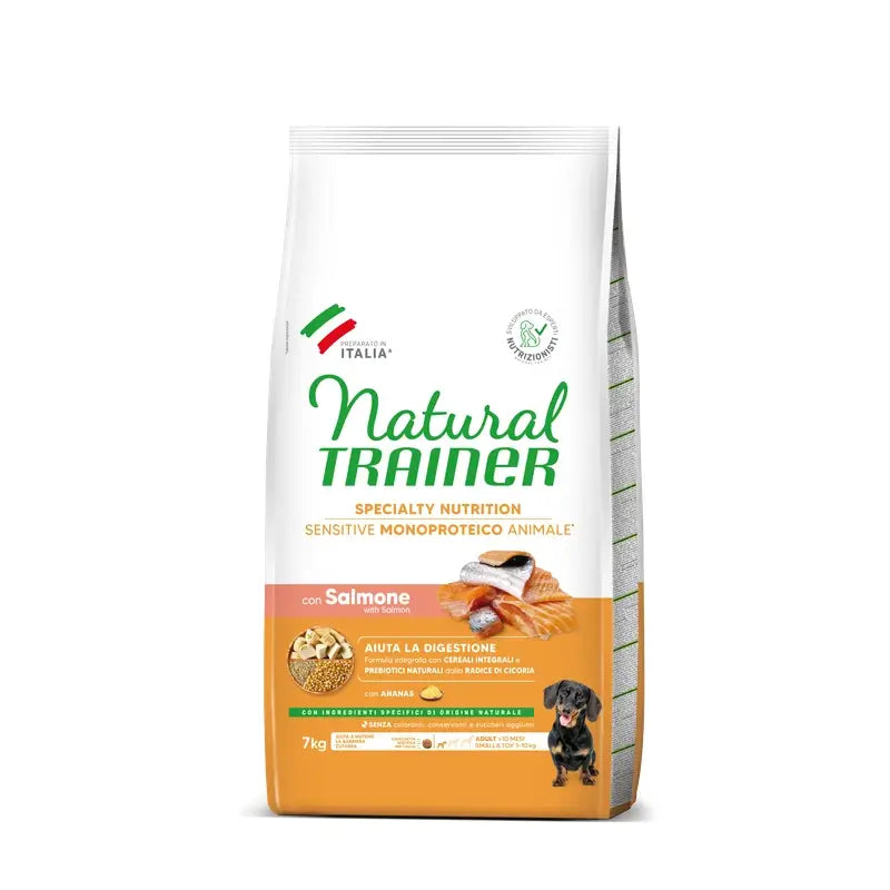 Natural Trainer Canine S/Gluten Adult Salmon 7 kg, koiranruoka