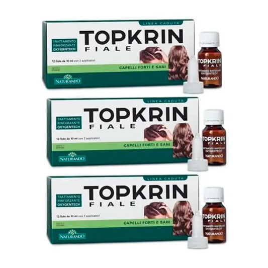 Naturando Topkrin -ampullit, pakkaus 3 x 12 ampullia