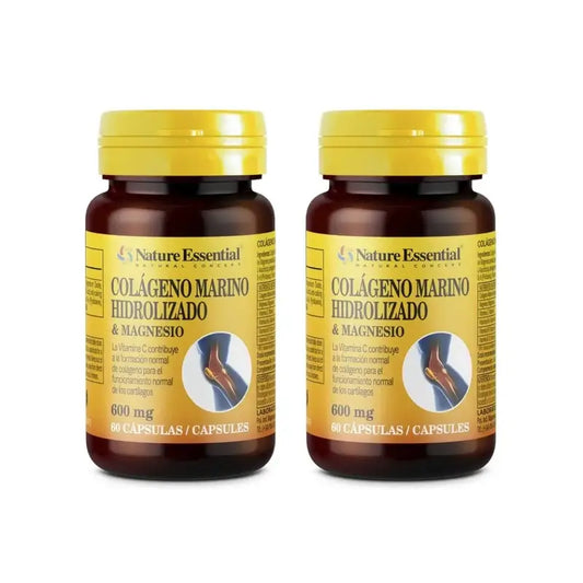 Nature Essential Merikollageeni + Magnesium, 2 x 60 kapselia 