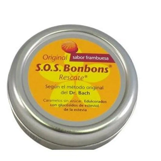 Natures Plus Sos Bach Flower Bombons Candies Tin, 50 g