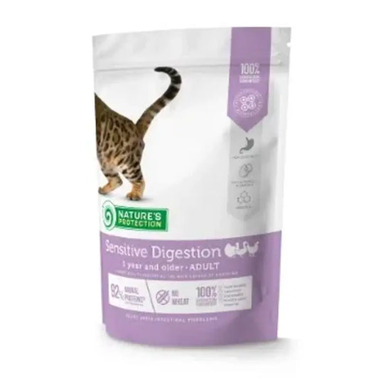 Natures Protection Detox Cat Sensitive Digestion Linnut 400 g 