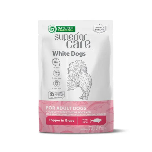 Natures Protection Sc White Dogs Adult All Breed Tonnikala 24 x 70 g 