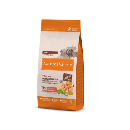 Nature'S Variety Canine Adult Original Mini Salmon, 7 kg, koiranruoka