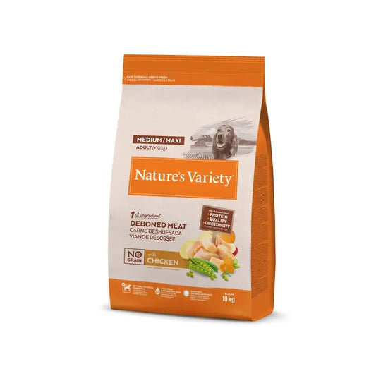 Nature'S Variety Canine Adult Selected Med/Max  Kana, 10 kg, koiranruoka