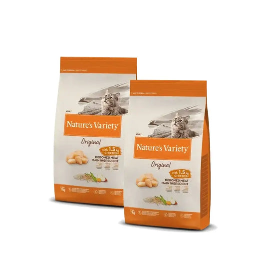 Nature'S Variety Canine Original Adult Mini Kana, 2 x 7 kg:n pakkaus, koiranruoka