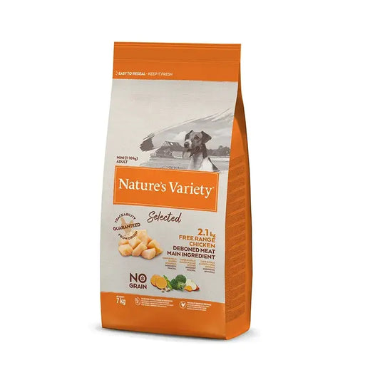 Nature'S Variety Canine Selected Adult Mini Campero-kana, 7 kg, koiranruoka