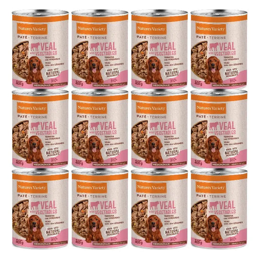 Nature'S Variety Koirien märkäruoka, Medium, siipikarjalla, yksittäispakkaus, 12 x 400 g