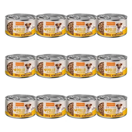 Nature'S Variety Koiran märkäruoka, Mini Adult, kanaa, yksittäispakkaus, 12 x 200 g
