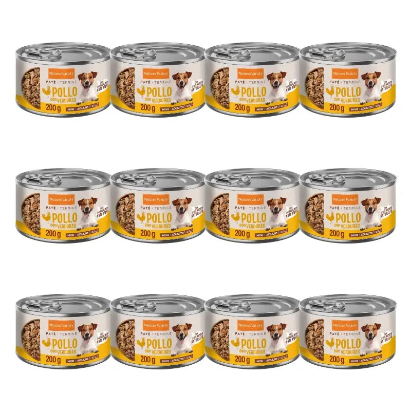 Nature'S Variety Koiran märkäruoka, Mini Adult, kanaa, yksittäispakkaus, 12 x 200 g