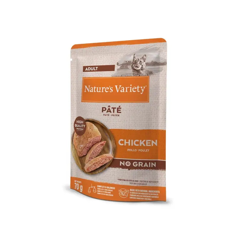 Nature'S Variety kissan kostearuoka, Mini, kanaa, yksittäispakkaus, 70 g
