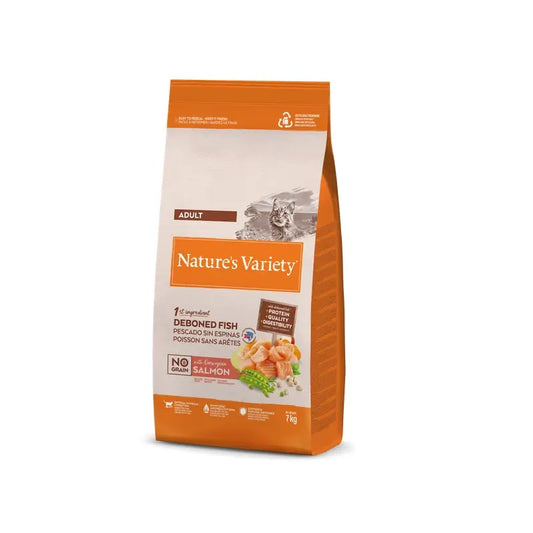 Nature’s Variety Feline Adult Selected Salmon Noruego, 7 kg, kissanruoka