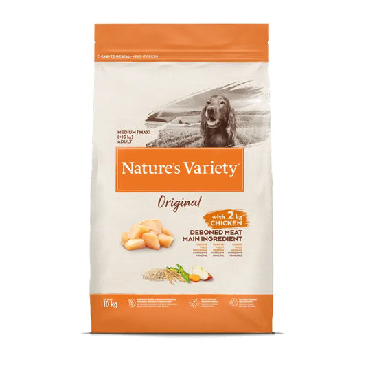 Nature'S Variety Koiranruoka, Medium, kanaa sisältävä, luonnollinen, 10 kg