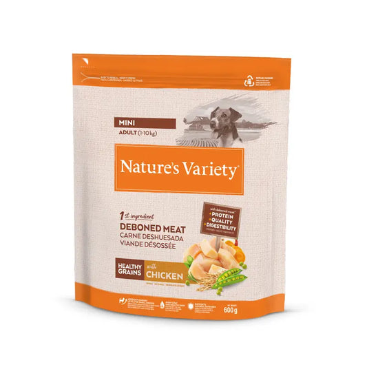 Nature'S Variety Koiranruoka, Mini Adult, kanaa sisältävä, luonnollinen, 600 g