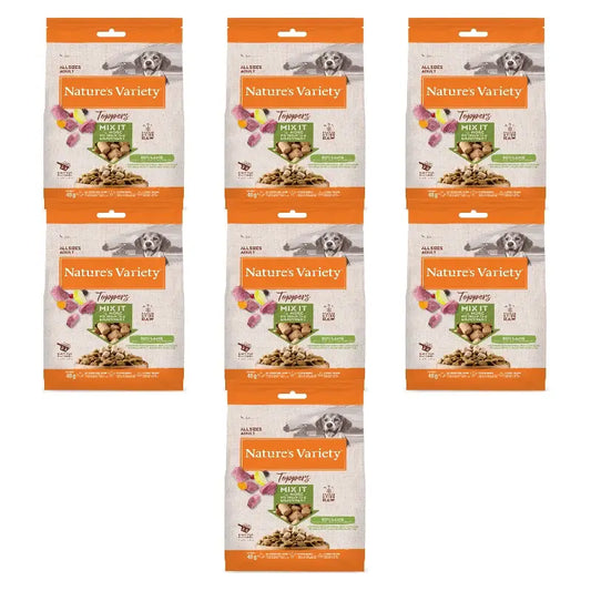 Nature'S Variety Toppers -kuivajäädytetyt koiranherkut, lammasta, luonnolliset, 7 x 40 g