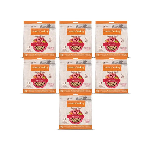 Nature'S Variety Toppers -kuivajäädytetyt koiranherkut, kalkkunaa, luonnolliset, 7 x 120 g
