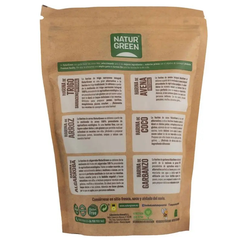 Naturgreen -hamppujauho, 300 g