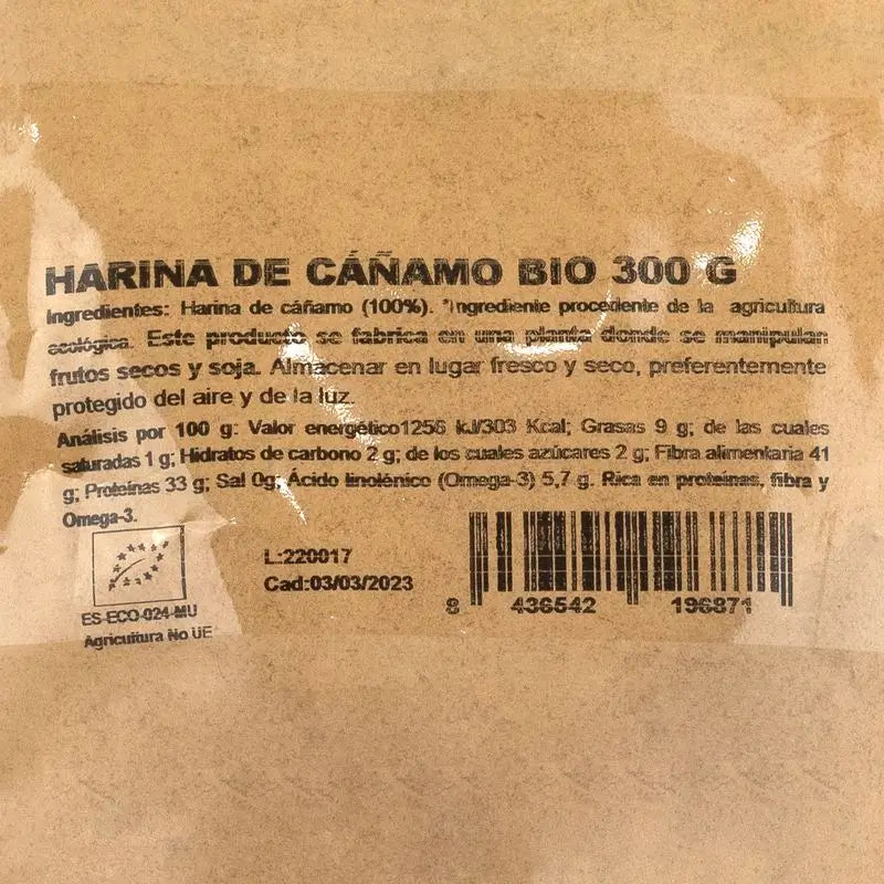 Naturgreen -hamppujauho, 300 g