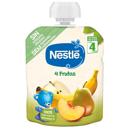 Nestlé 4 hedelmää sisältävä pussi, 90 g