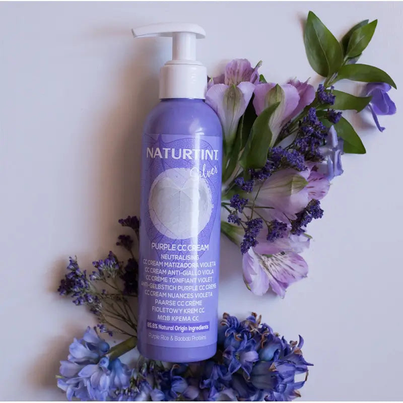 Naturtint CC-voide, hopeanhohtoinen violetti sävy 200 ml 