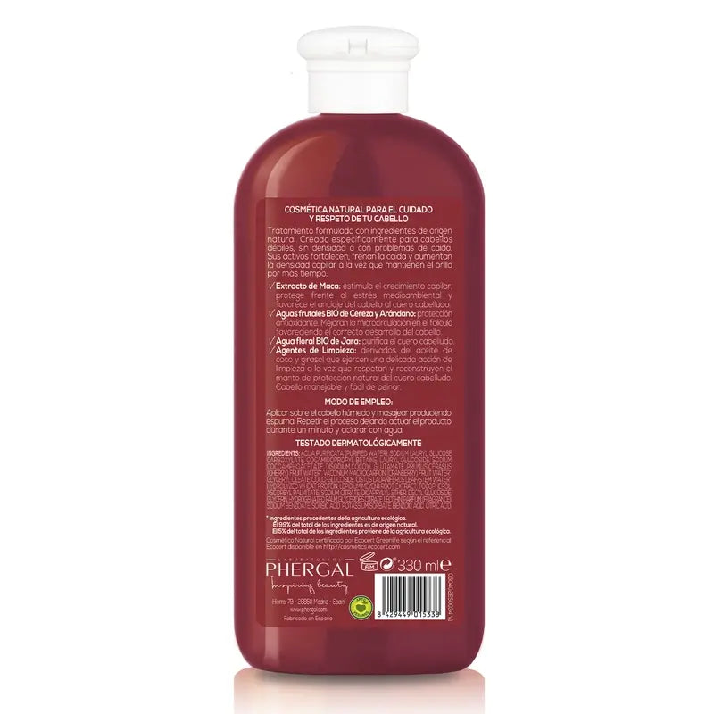 Naturtint Luonnollinen hiustenlähtöä ehkäisevä vahvistava shampoo 330 ml 