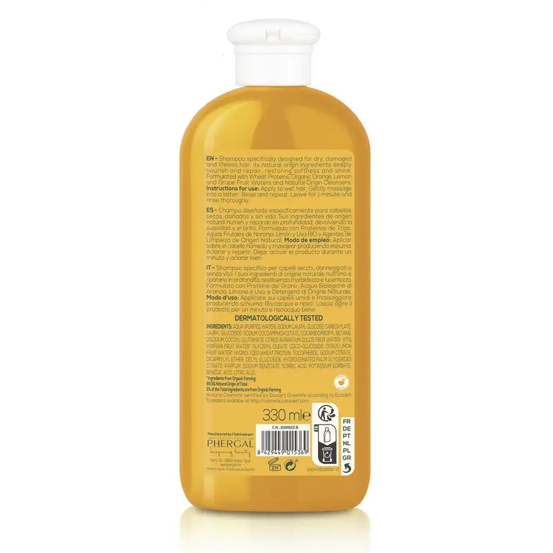 Naturtint Luonnollinen ravitseva ja korjaava shampoo 330 ml 