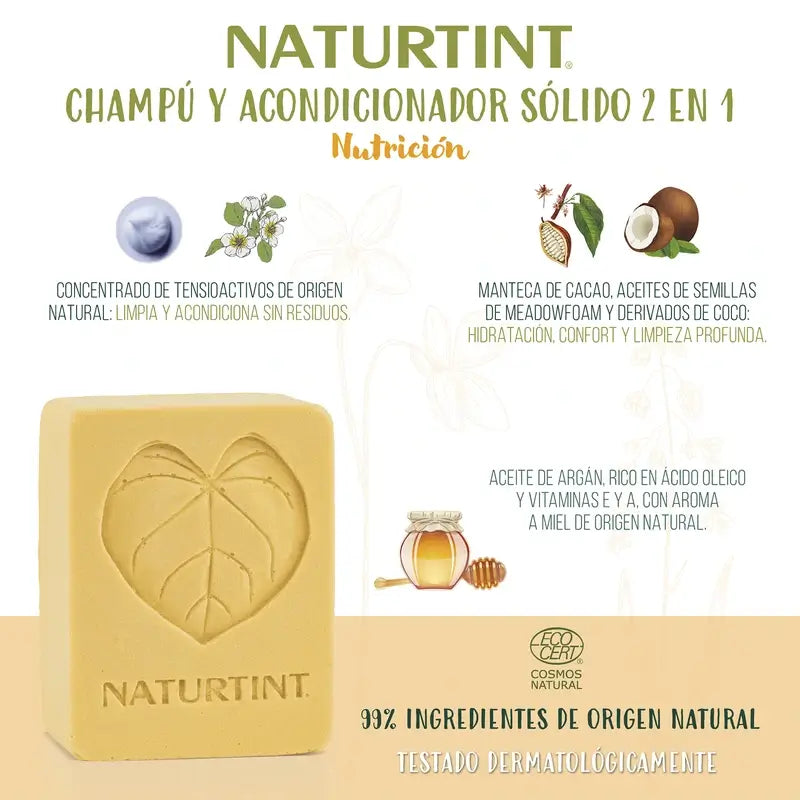 Naturtint Luonnollinen kiinteä ravitseva shampoo 330 ml 