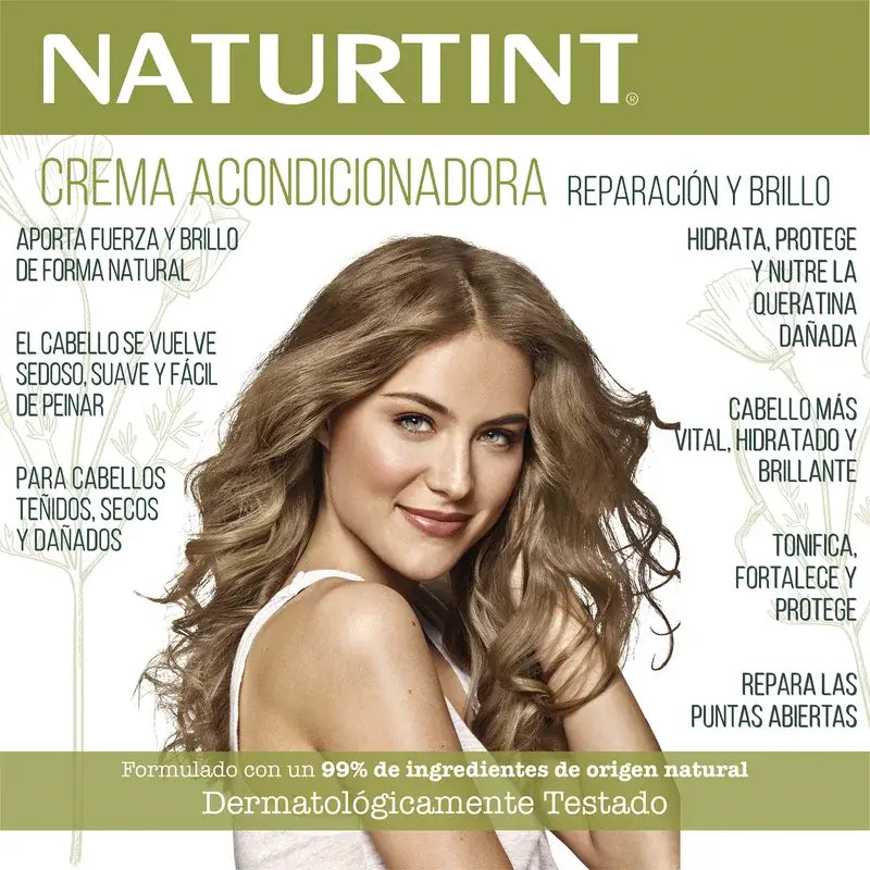 Naturtint Hoitoaine, korjaava ja kiiltoa antava, 150 ml 