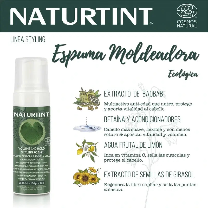 Naturtint Luonnollinen muotoiluvaahto 125 ml 