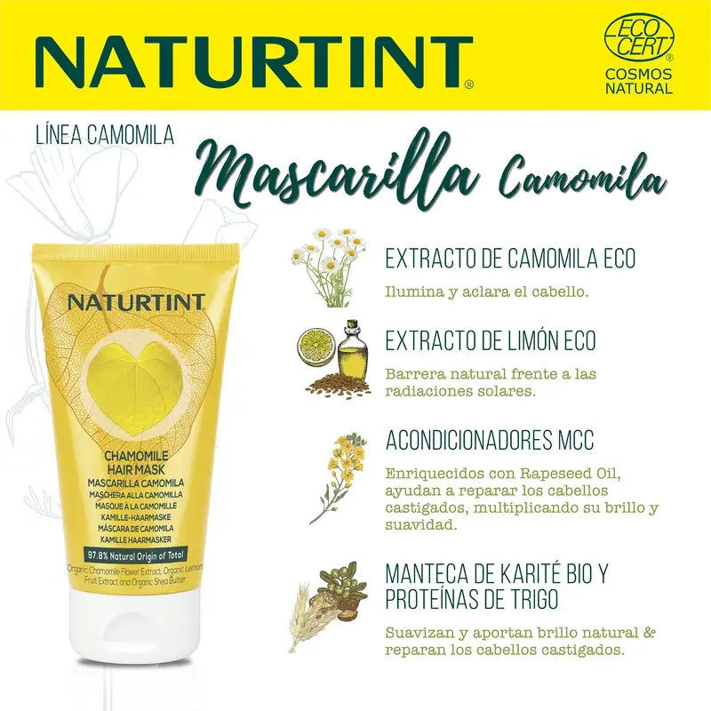 Naturtint Luonnollinen kamomillanaamio 150 ml 