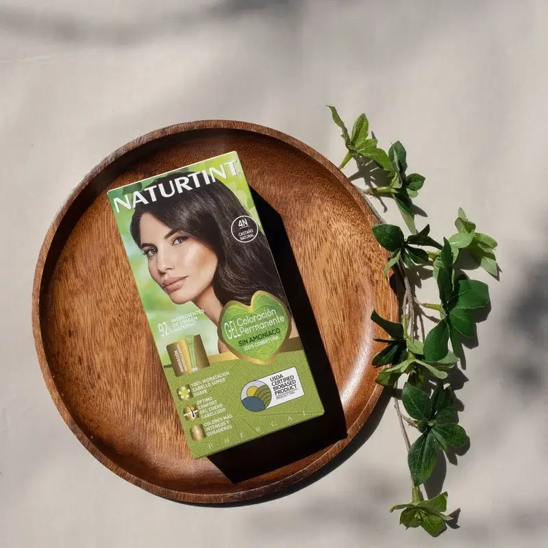 Naturtint Pysyvä hiusväri, ammoniakiton 4N – Luonnollinen ruskea