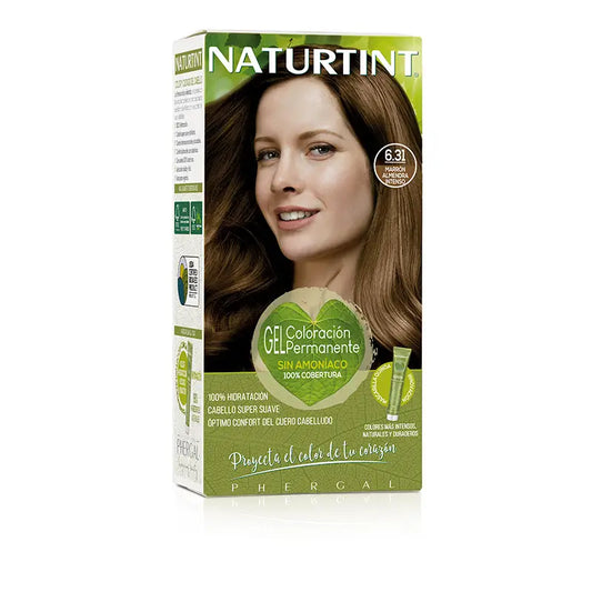 Naturtint Permanent Colouring Permanent Colouring Ammonia Free Dye 6.31 - Intense Almond Brown
