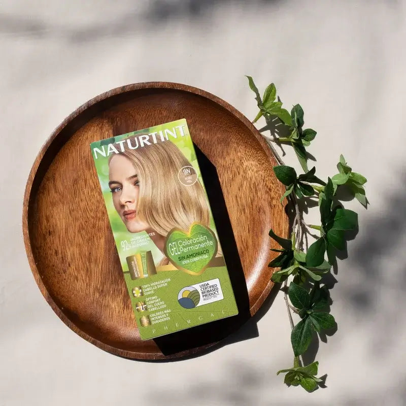Naturtint Pysyvä hiusväri, ammoniakiton 9N – Hunajablondi