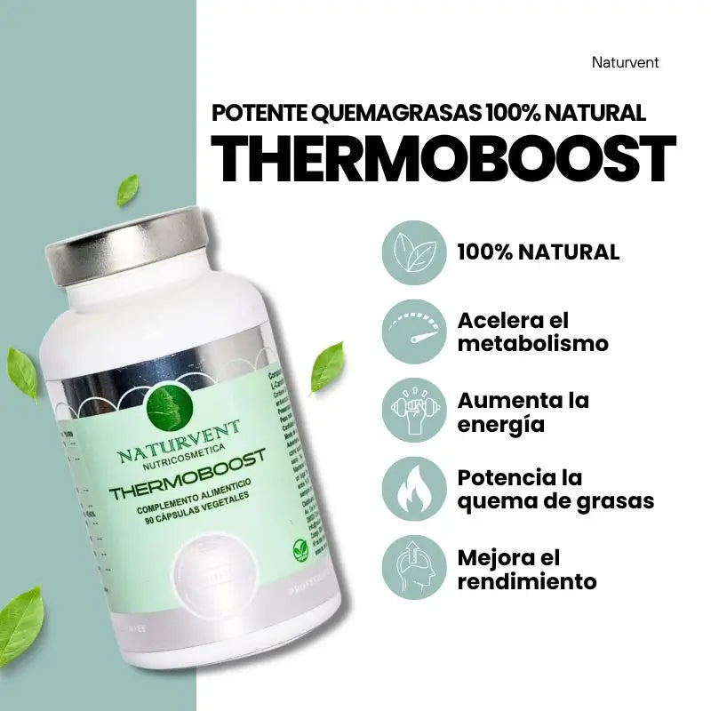 Naturvent Thermoboost -rasvanpolttaja, 90 kapselia