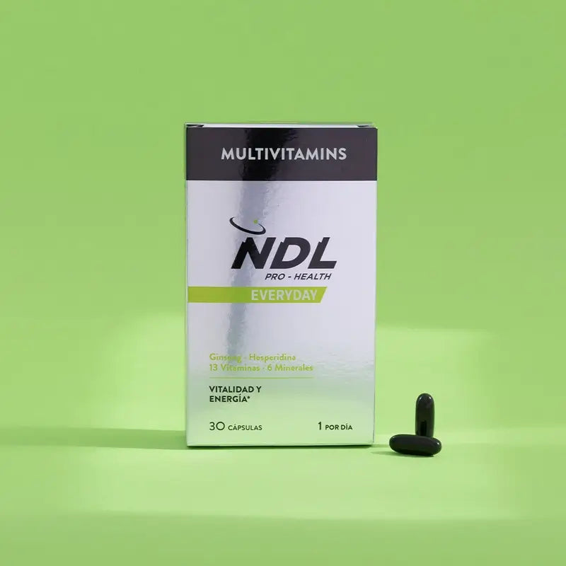 NDL Pro-Health -monivitamiinit, 30 kapselia
