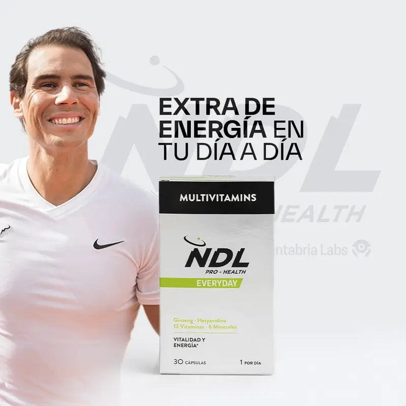 NDL Pro-Health -monivitamiinit, 30 kapselia