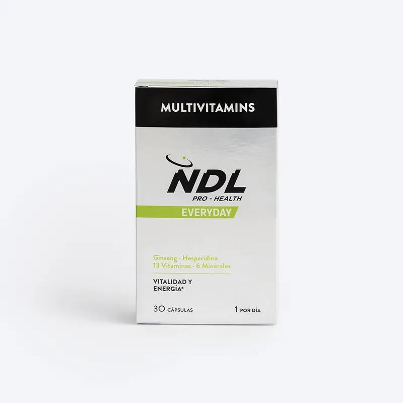 NDL Pro-Health -monivitamiinit, 30 kapselia