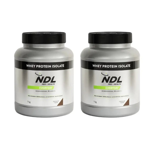 Ndl Pro-Health Whey Protein Isolate – heraproteiini-isolaatti, Chocolate Fusion, 2 x 1 kg