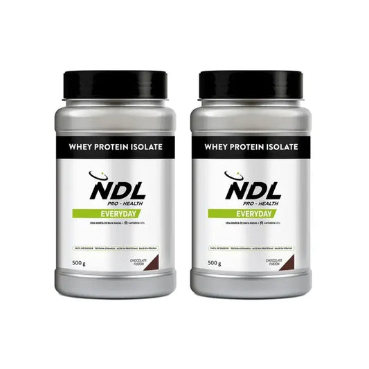 Ndl Pro-Health Whey Protein Isolate - Isolate Protein, Chocolate Fusion , 2X500 G