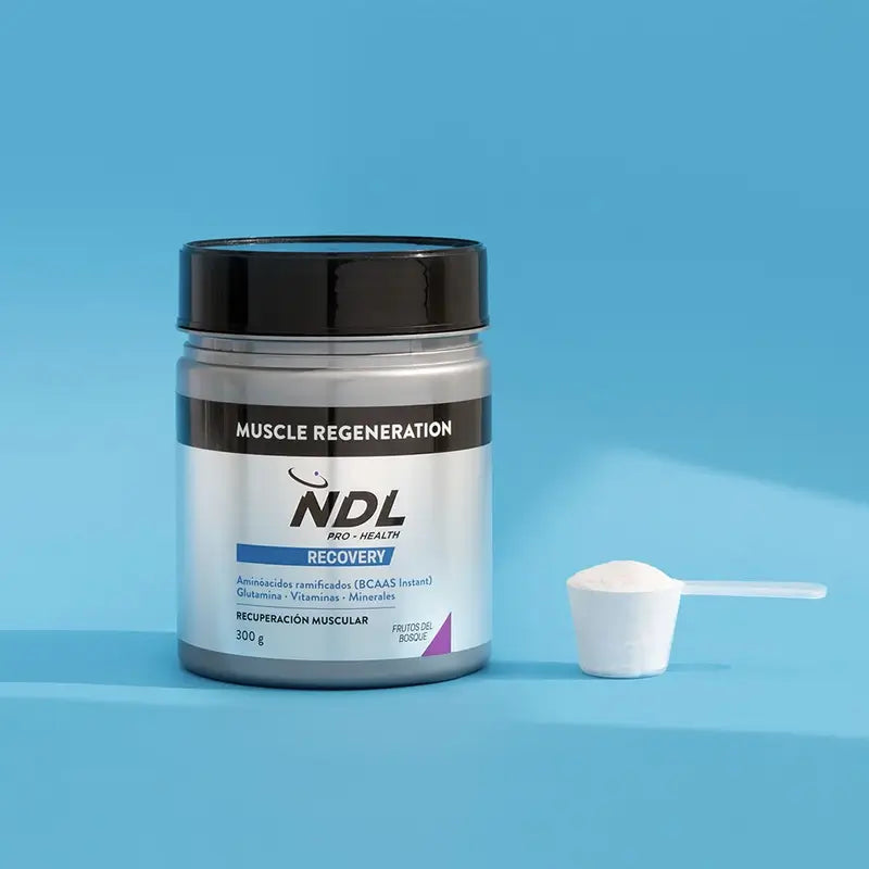 NDL Pro-Health Lihasten uudistuminen, BCAA:t 2:1:1, glutamiini, metsämarjajauhe 300 g