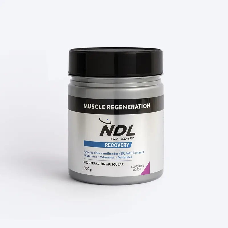 NDL Pro-Health Lihasten uudistuminen, BCAA:t 2:1:1, glutamiini, metsämarjajauhe 300 g