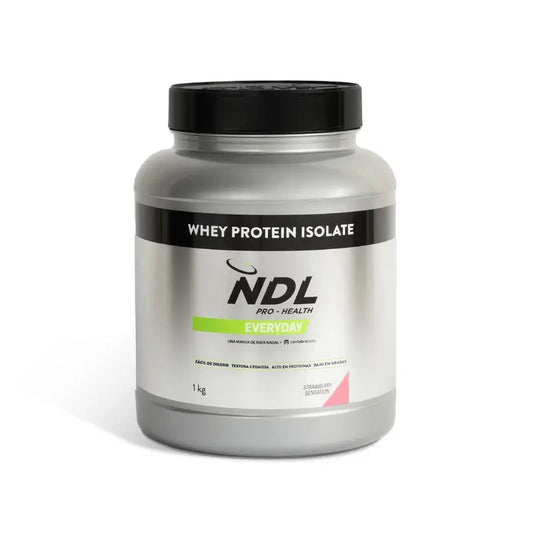 Ndl Pro-Health Whey Protein Isolate – heraproteiini-isolaatti, Strawberry Sensation, 1 kg
