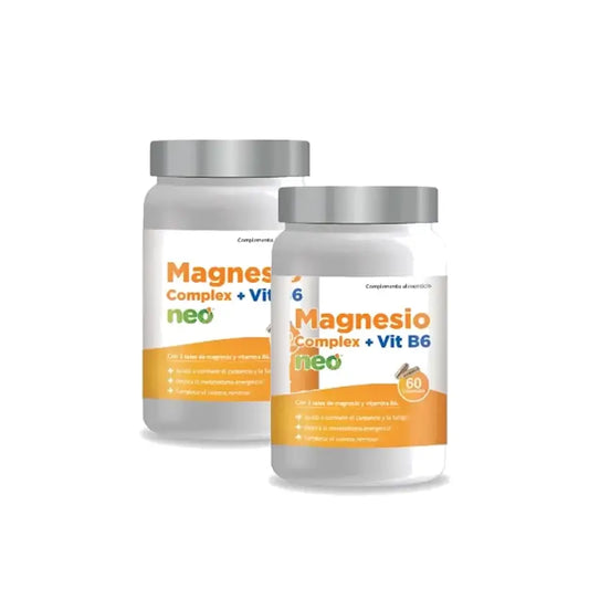 Neo Magnesio Complex + B6-vitamiini, 60 kapselia, 2 pakkausta