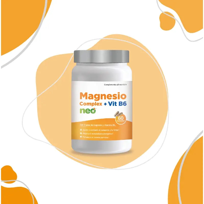 Neo Magnesio Complex + B6-vitamiini, 60 kapselia