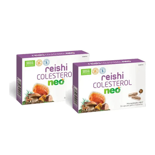Neo Reishi Kolesteroli, 30 kapselia, 2 pakkausta