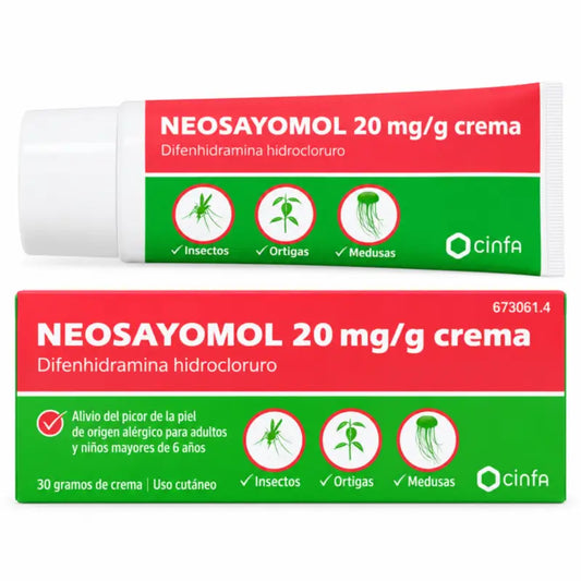 Neosayomol 20 mg/g voide 30 g
