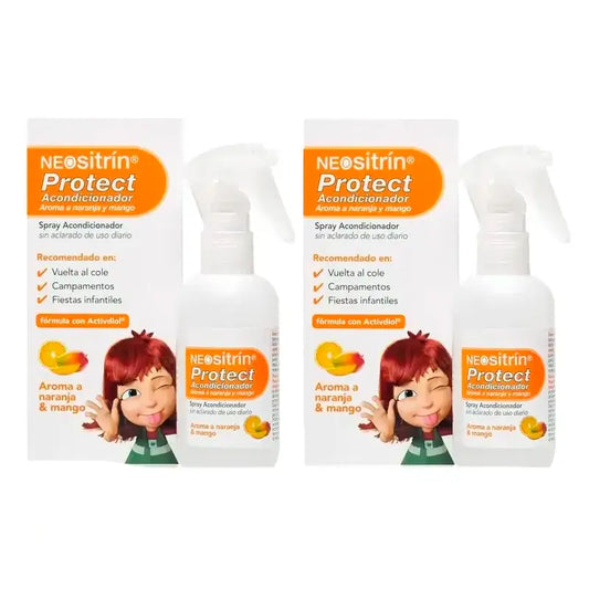 Neositrin Protect -hoitoaine-suihke, 2 x 200 ml:n pakkaus