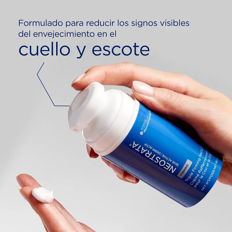 Neostrata Skin Active kaulan ja dekolteen kiinteyttävä voide, ryppyjä ehkäisevä voide 80 g